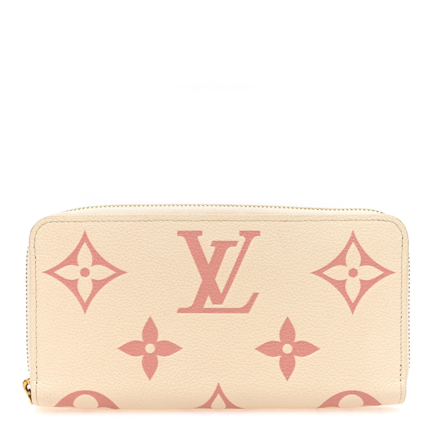 Empreinte Monogram Giant Zippy Wallet Creme Bois De Rose