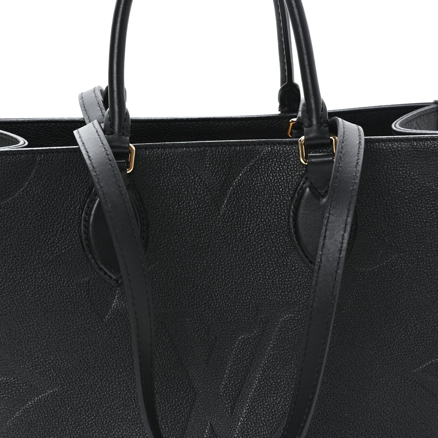 Louis Vuitton Empreinte Monogram Giant Onthego MM Black 7 of 10