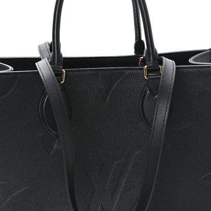Louis Vuitton Empreinte Monogram Giant Onthego MM Black 7 of 10