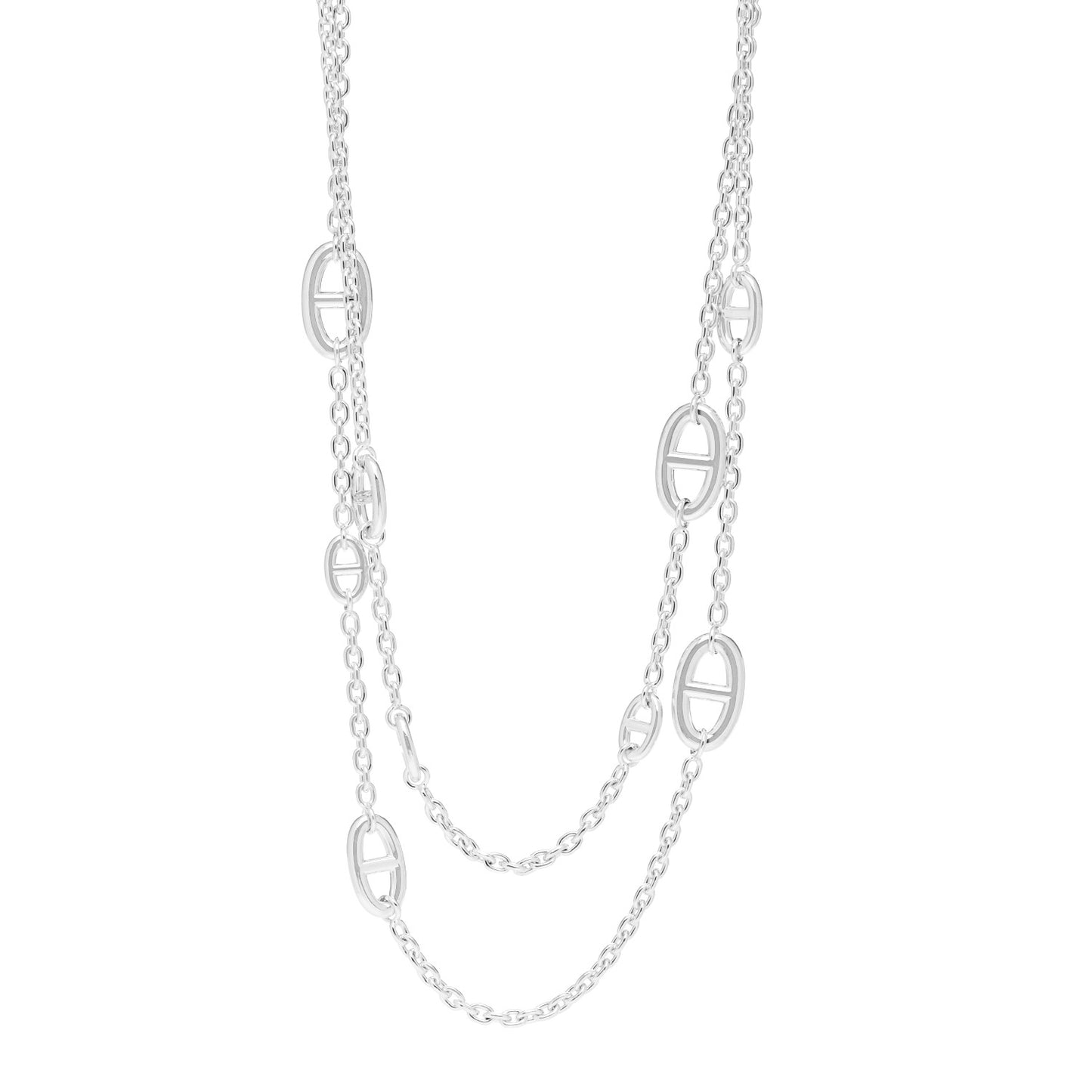 Sterling Silver Farandole Necklace 120