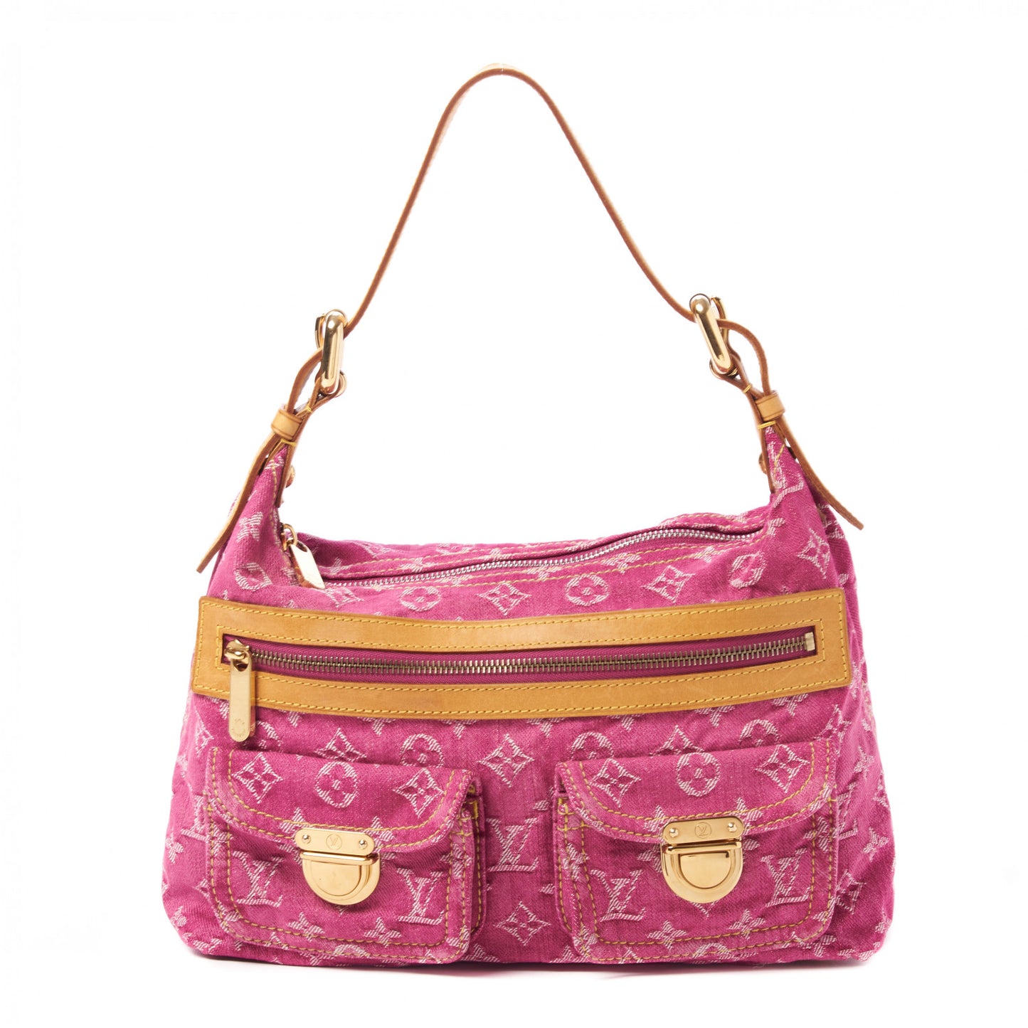 Denim Baggy PM Fuchsia