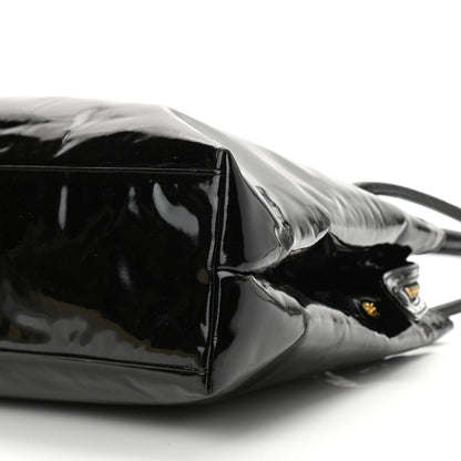 Chanel Patent CC Tote Black 10 of 12
