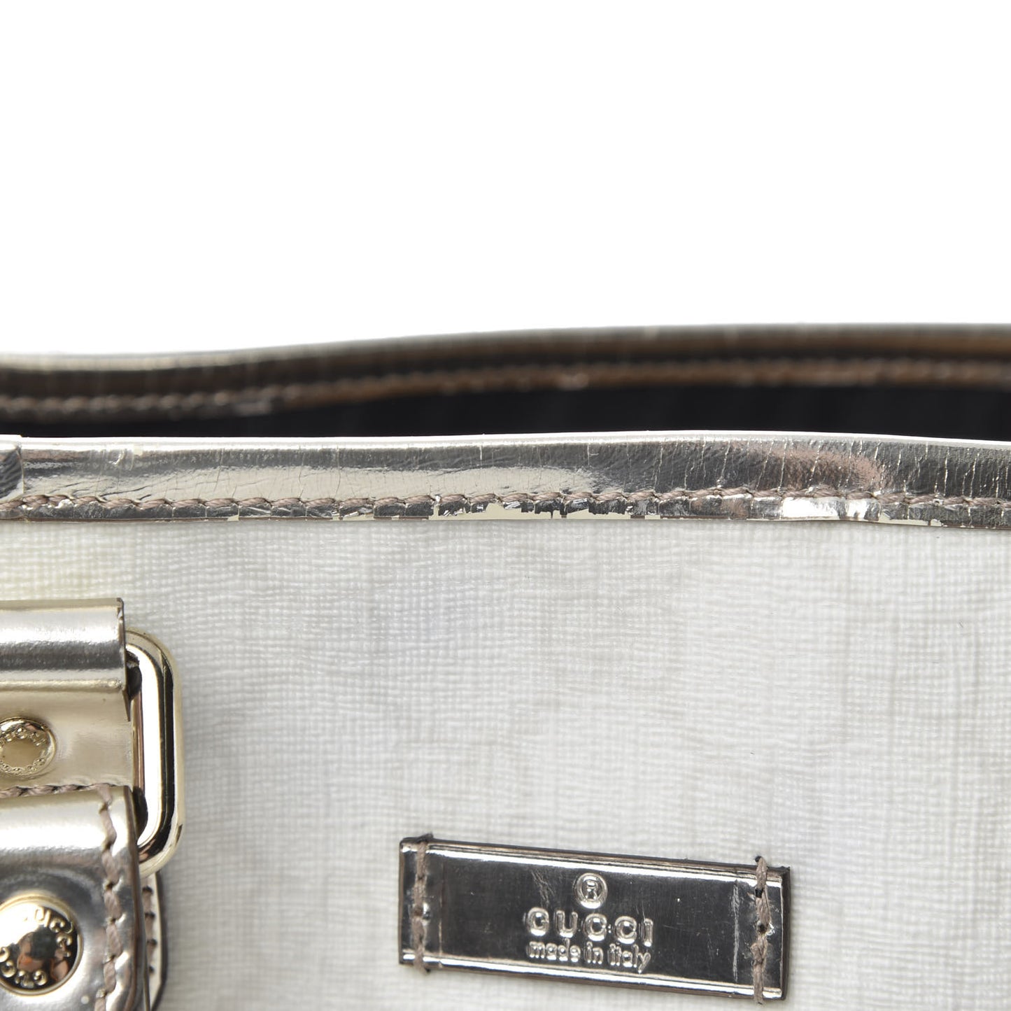 GG Plus Monogram Medium Joy Tote Platinum