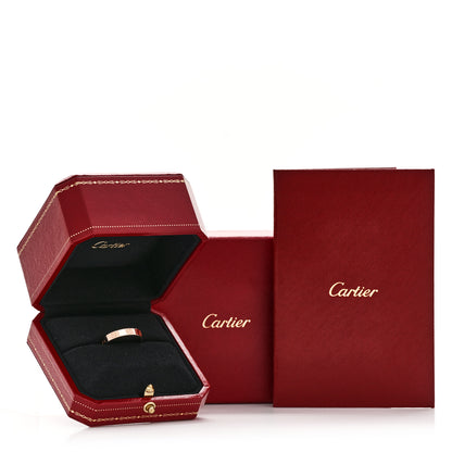 Cartier 18K Pink Gold 3.5mm LOVE Wedding Band Ring 57 8 5 of 5
