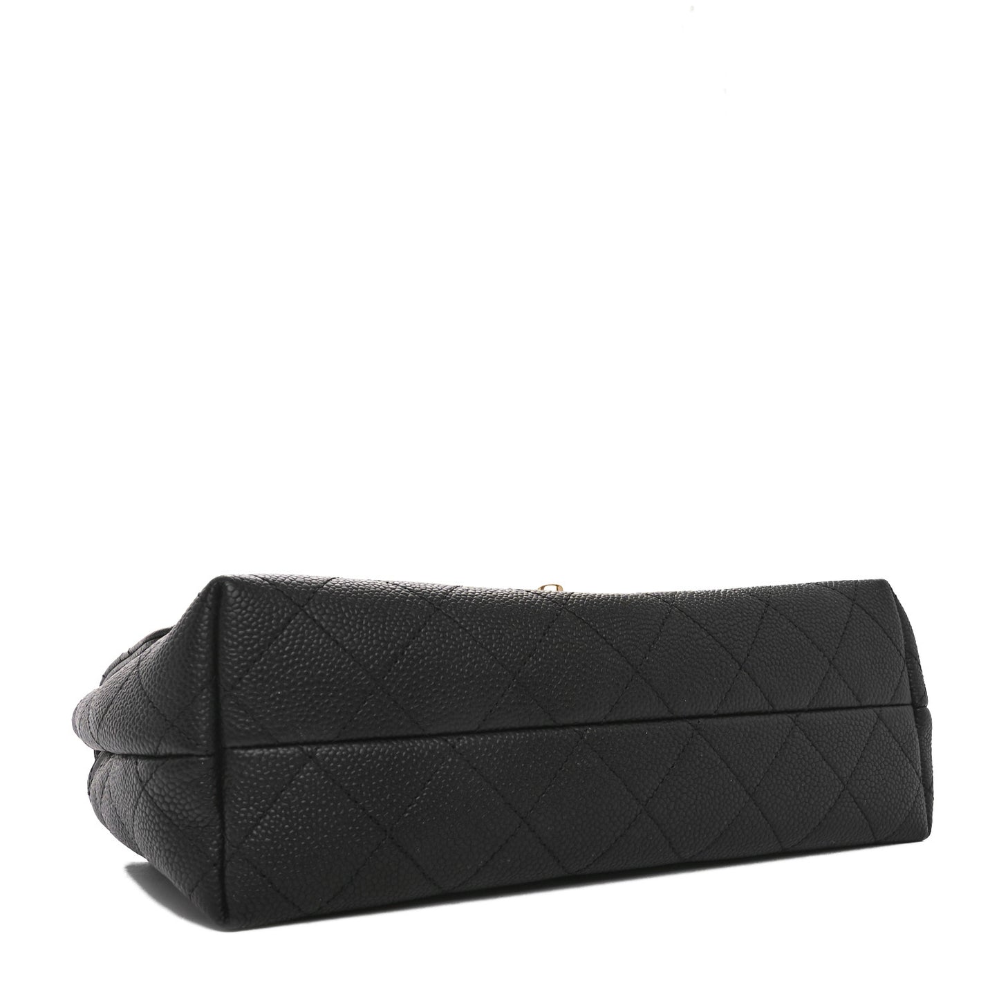 Caviar Quilted City Walk Flap Black