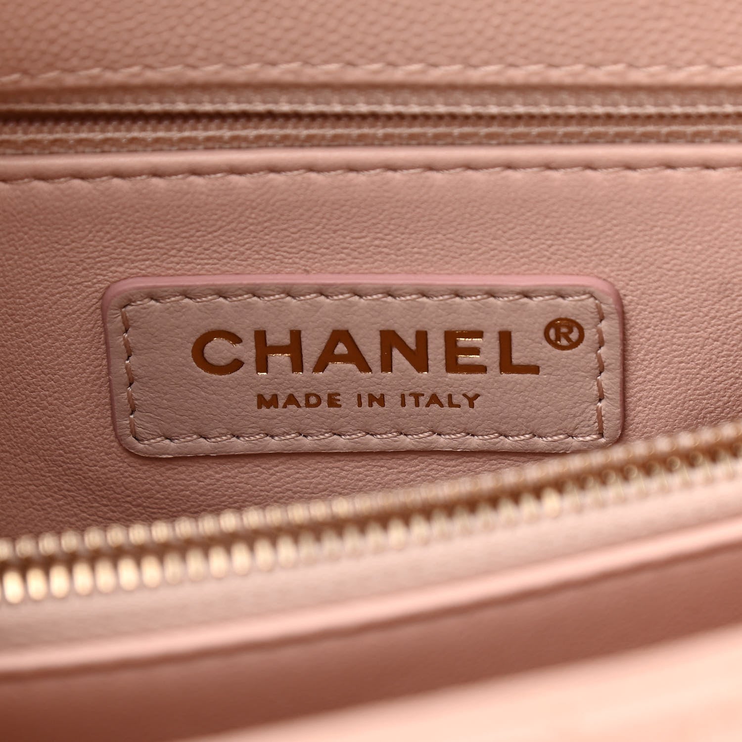 Chanel Caviar Quilted Small Coco Handle Flap Light Pink 6 of 10