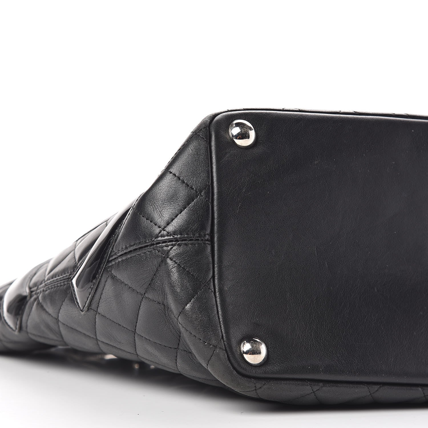 Chanel Calfskin Quilted Large Cambon Tote Black 5 of 13