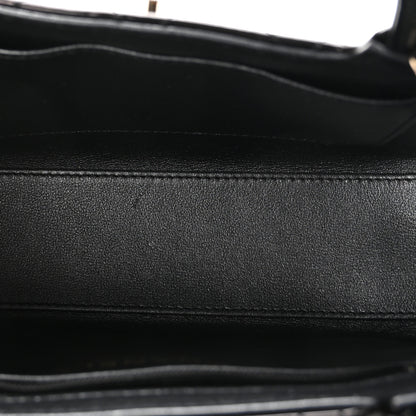 Chanel Patent Calfskin Quilted Nano Kelly Shopper Black 5 of 11