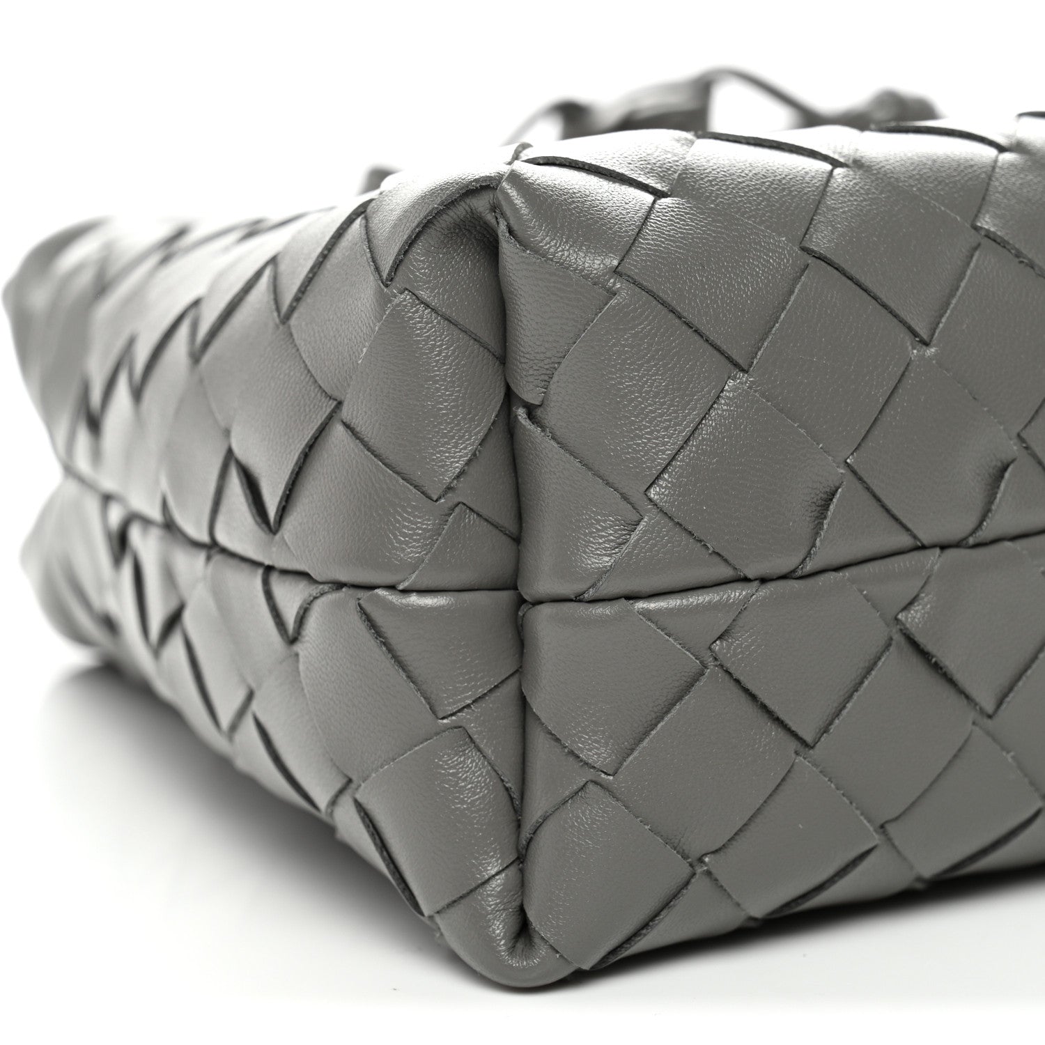 Bottega Veneta Nappa Intrecciato Dustbag Notte Shoulder Bag Basalt 9 of 10