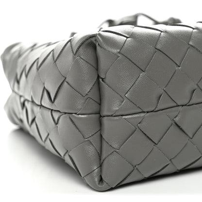 Bottega Veneta Nappa Intrecciato Dustbag Notte Shoulder Bag Basalt 9 of 10