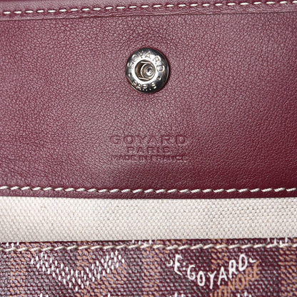 Goyard Goyardine Saint Louis GM Burgundy 7 of 9