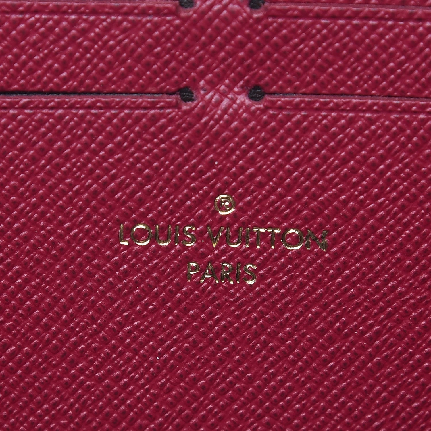 Louis Vuitton Monogram Clemence Wallet Fuchsia 6 of 9