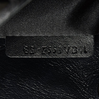 Valentino Garavani Vitello Rockstud Flip-Lock Shoulder Bag Black 7 of 9