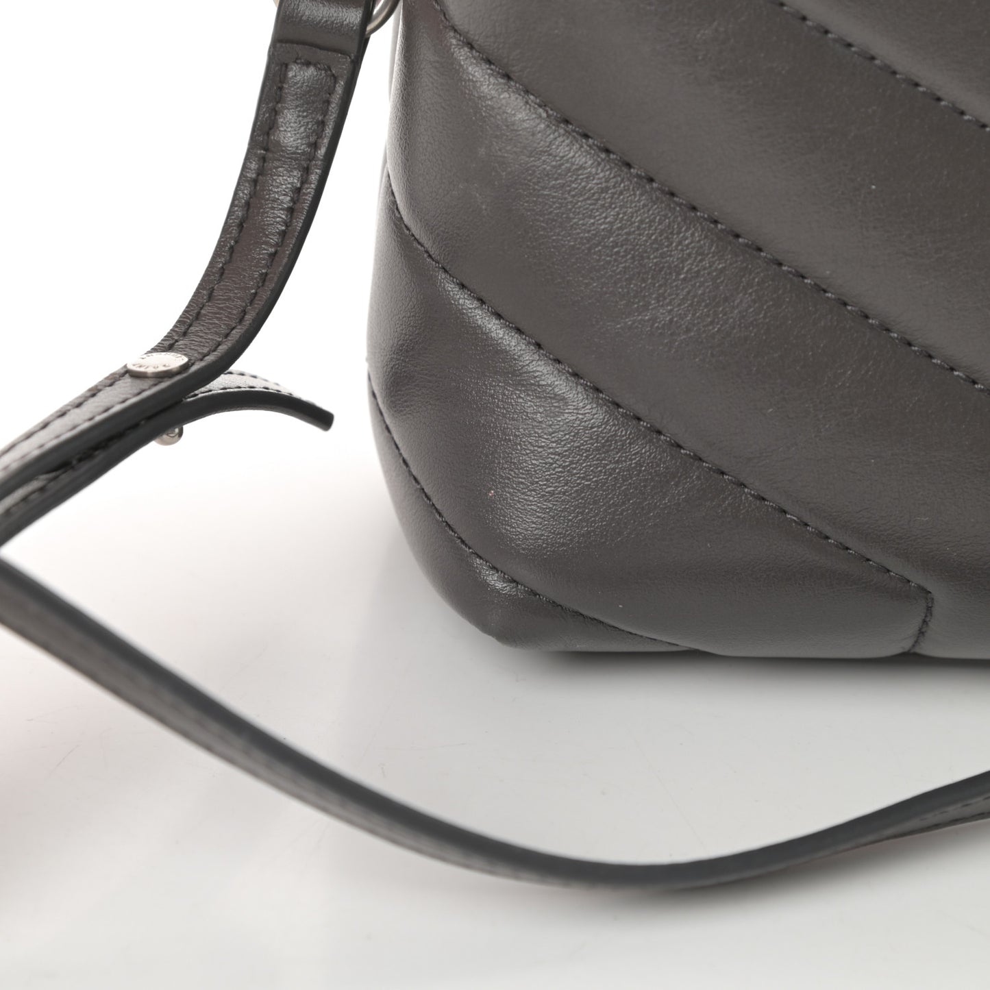 Calfskin Y Quilted Monogram Toy Loulou Crossbody Bag Storm