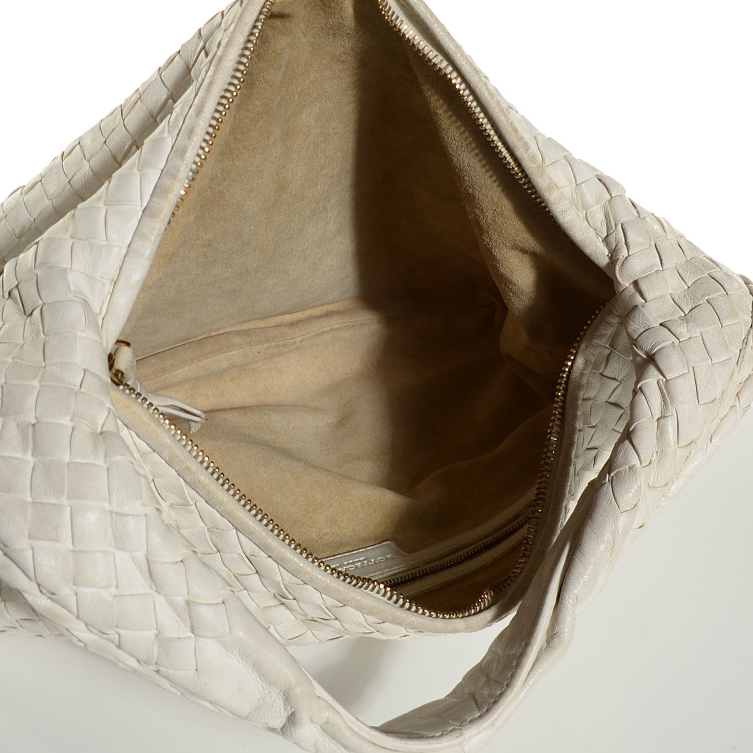 Bottega Veneta Nappa Intrecciato Medium Veneta Hobo White 5 of 9