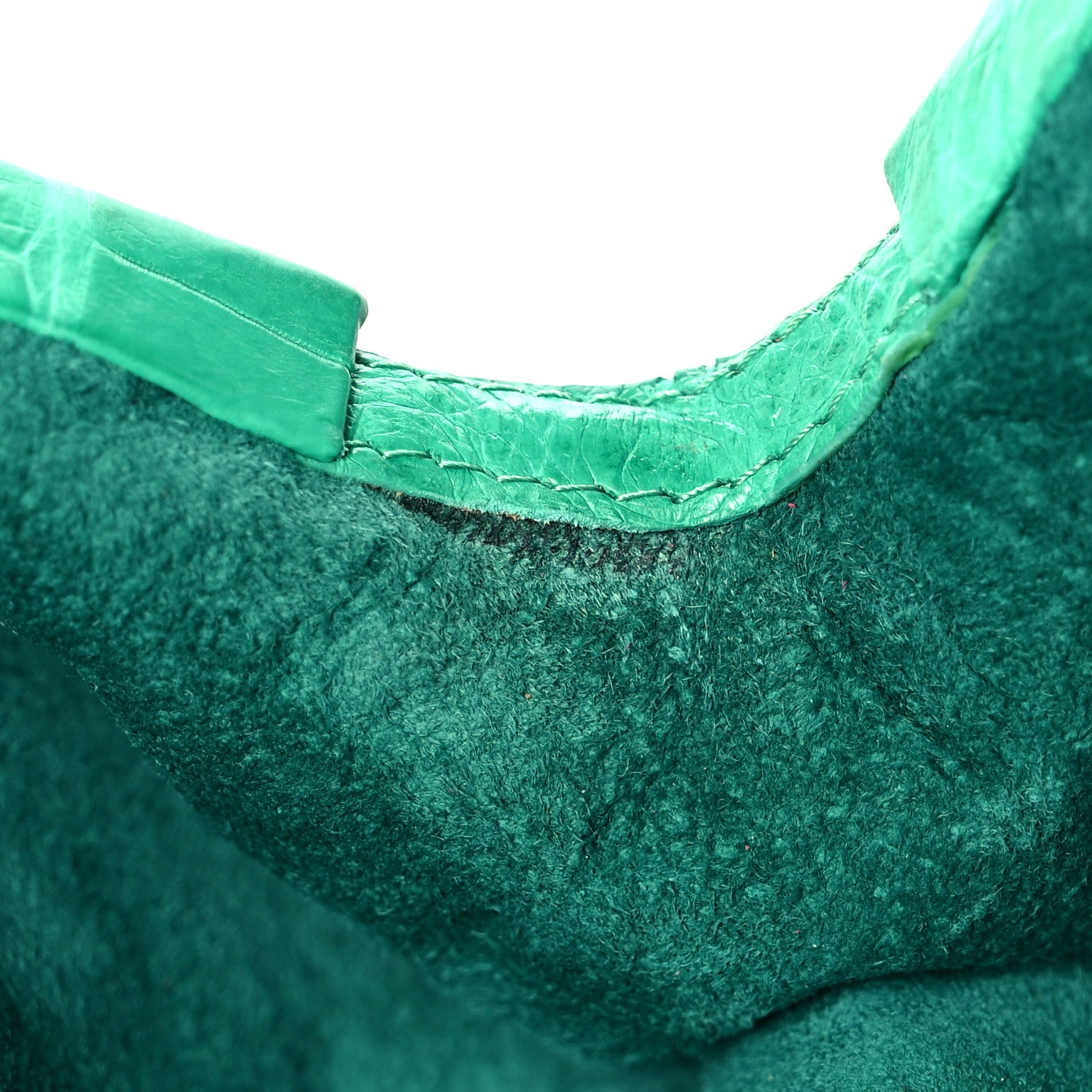 Nancy Gonzalez Crocodile Kisslock Clutch Green 13 of 14