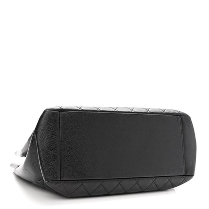 Chanel Caviar Quilted Grand Shopping Tote GST Black 4 of 11