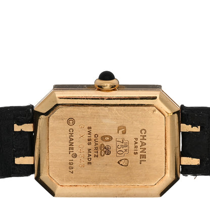 Chanel 18K Yellow Gold Alligator 20mm Premiere Ribbon Quartz Watch 4 of 4