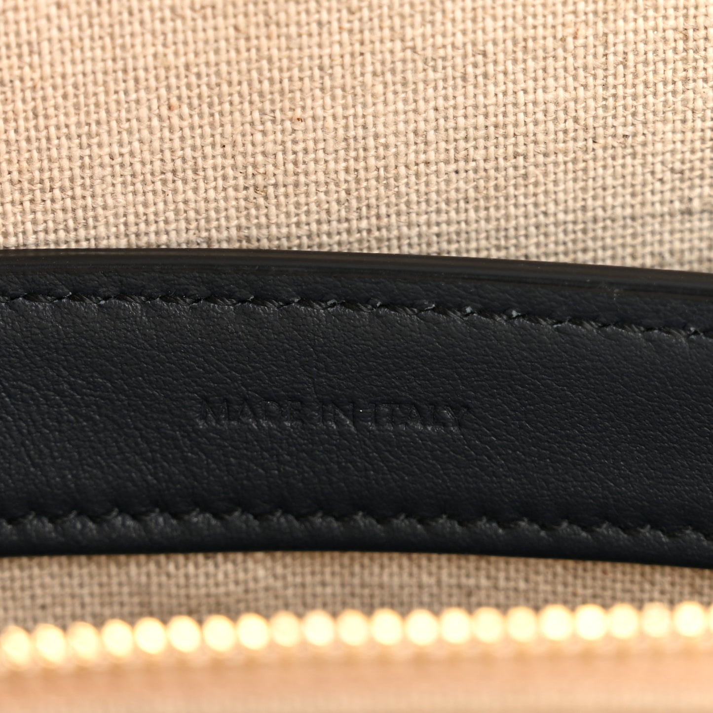 Canvas Calfskin Teen Soft 16 Shoulder Bag Vanilla Navy