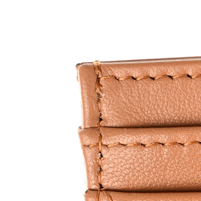 Chanel Lambskin Quilted Chanel 19 Card Holder Brown 9 of 18