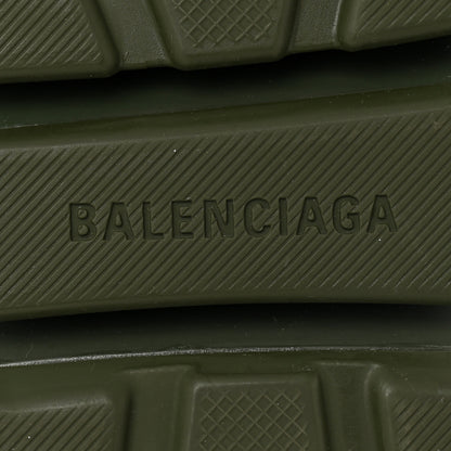 Balenciaga Technical 3D Recycled Knit Womens Speed 2.0 Sneakers 40 Monocolor Dark Kaki 7 of 9