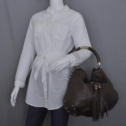 Gucci Leather Large Indy Brown 2 of 12