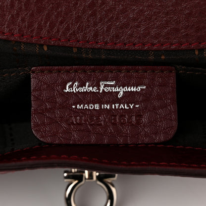 Salvatore Ferragamo Deerskin Gancini Flap Crossbody 6 of 10