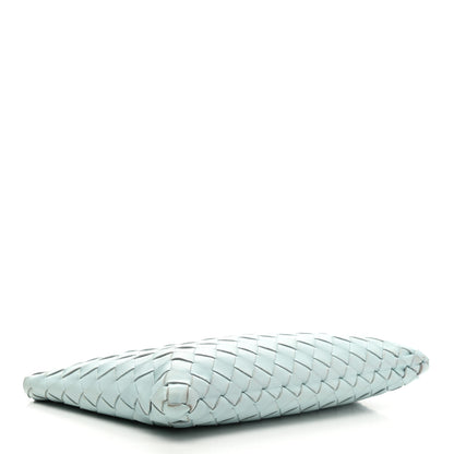 Bottega Veneta Nappa Intrecciato Large Flat Zip Pouch Spearmint 4 of 13