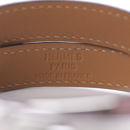 Hermes Swift Kelly Double Tour Bracelet T3 Rose Sakura 4 of 5