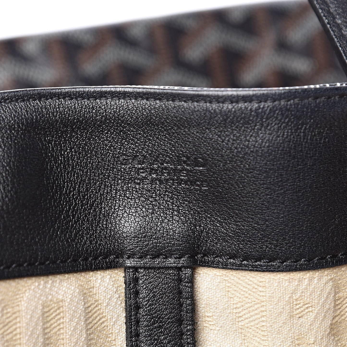 Goyardine Voltaire Tote Black