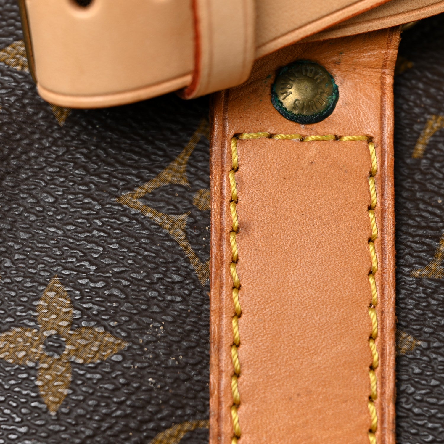 Louis Vuitton Monogram Keepall Bandouliere 50 26 of 46