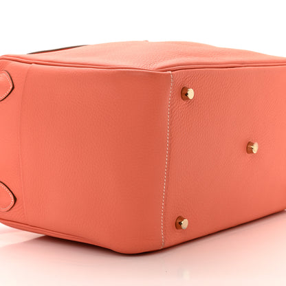 Hermes Taurillon Clemence Lindy 34 Crevette 9 of 10