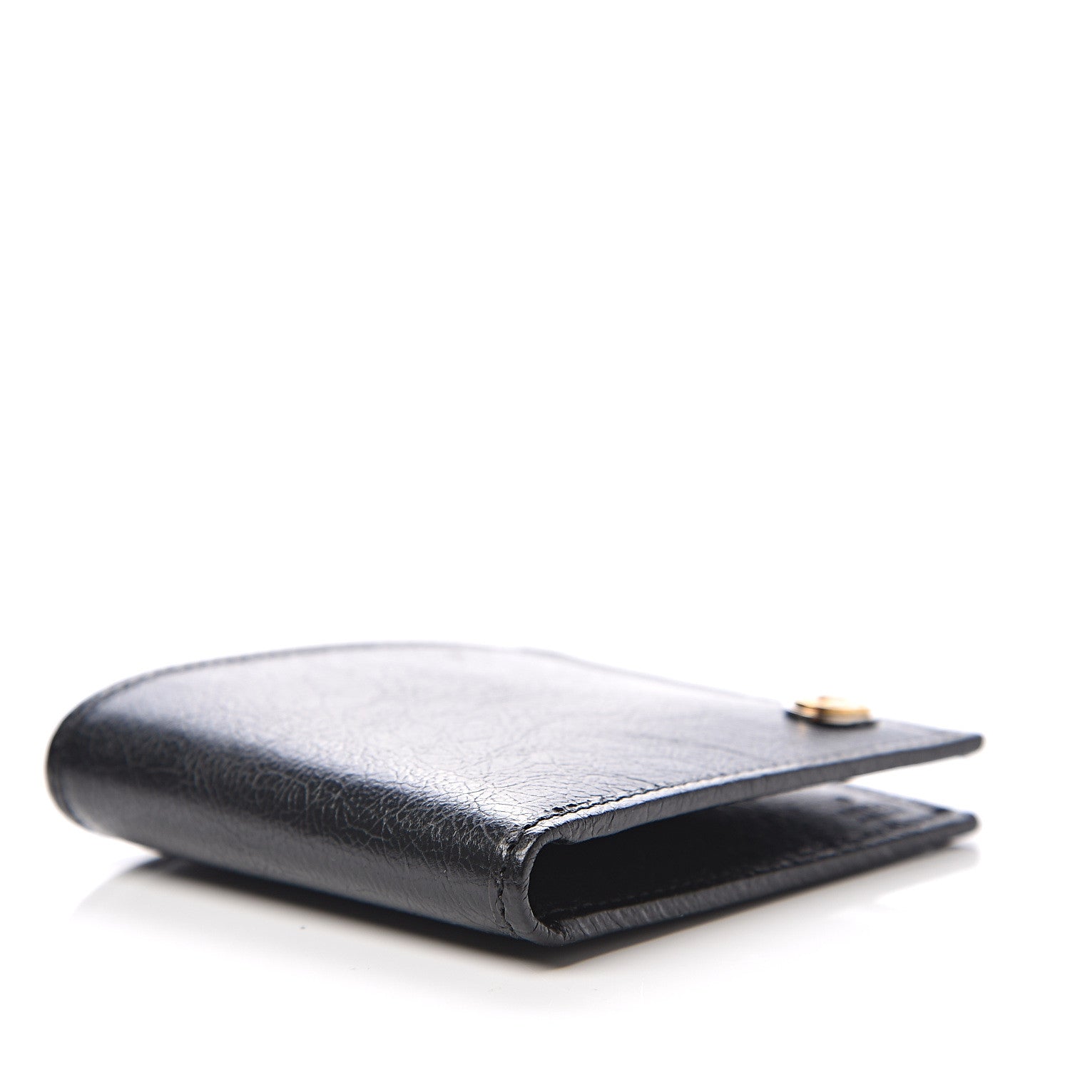 Gucci Fluffy Calfskin Morpheus Bi-Fold Wallet Black 3 of 6