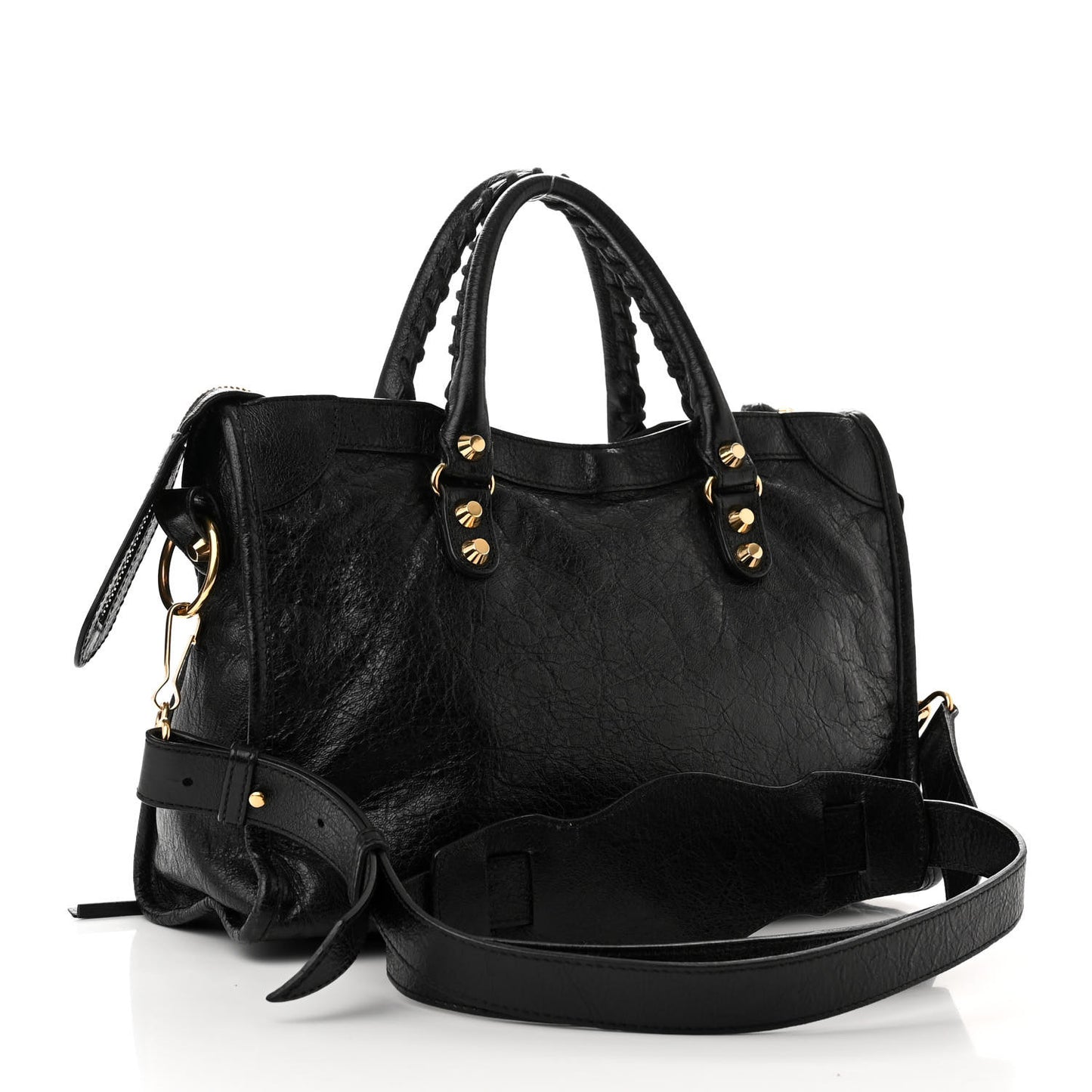 Agneau Classic Gold Hardware S City Black
