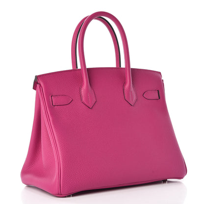 Hermes Togo Birkin 30 Rose Pourpre 3 of 32