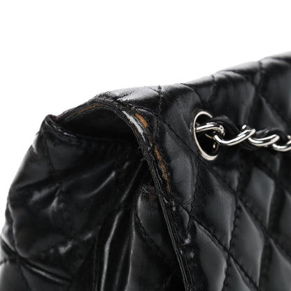 Chanel Vinyl Quilted In the Business Flap Bag Black 8 of 11