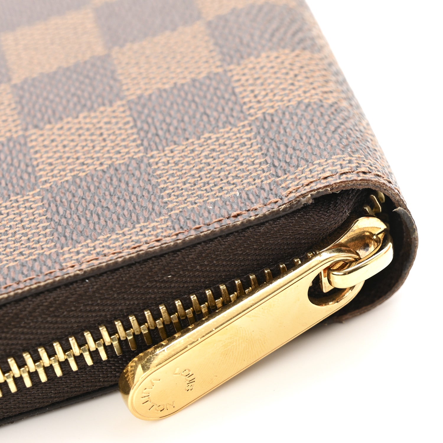 Louis Vuitton Damier Ebene Zippy Wallet 11 of 13