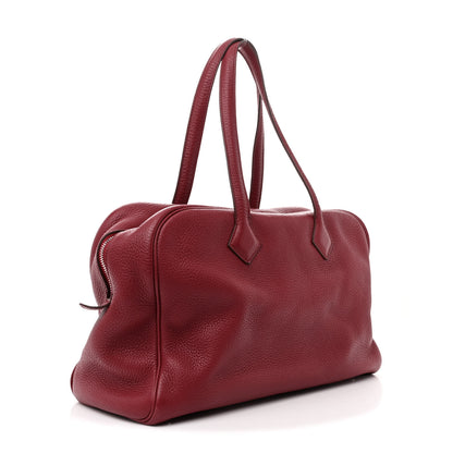 Hermes Taurillon Clemence Victoria II 35 Bois de Rose 3 of 12