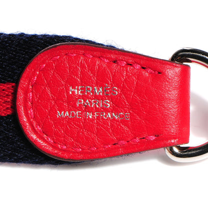 Hermes Taurillon Clemence Evelyne TPM Rouge Casaque 12 of 13