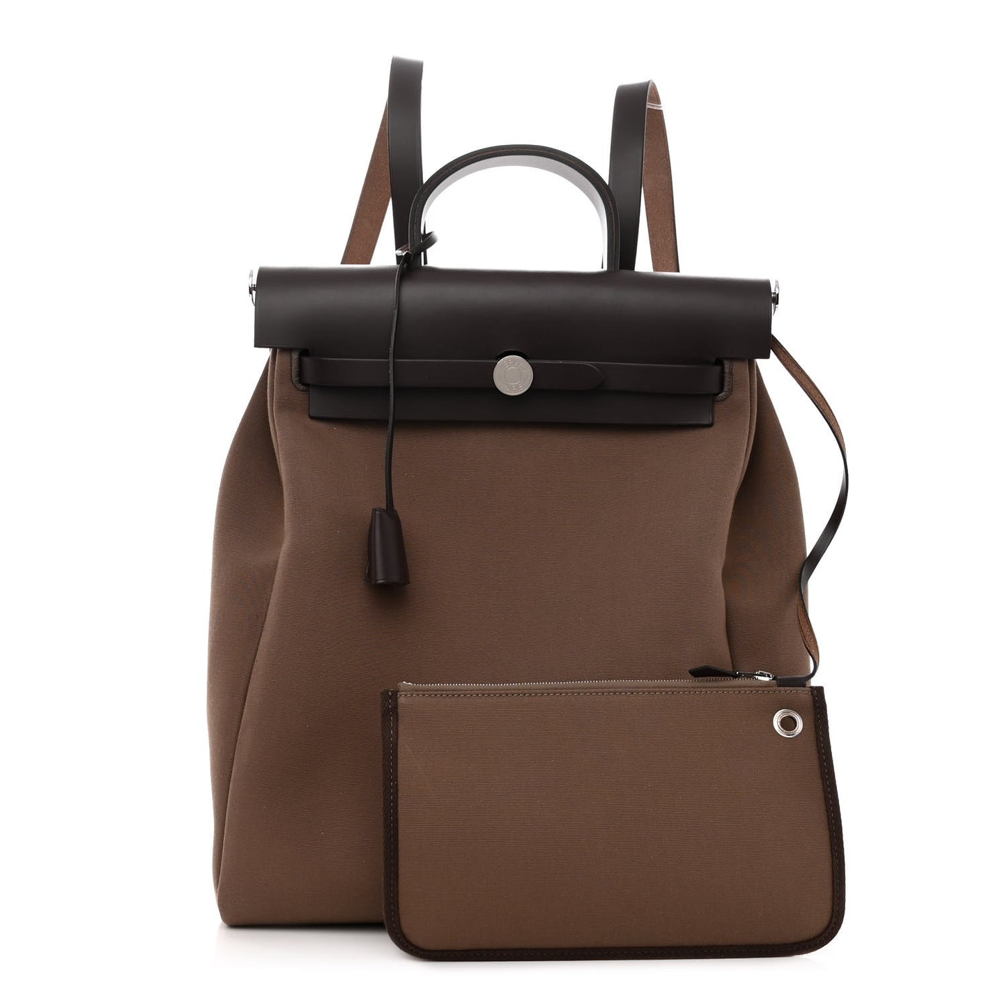 Military Toile Vache Hunter Herbag a Dos Zip Retourne Backpack Etoupe Ebene