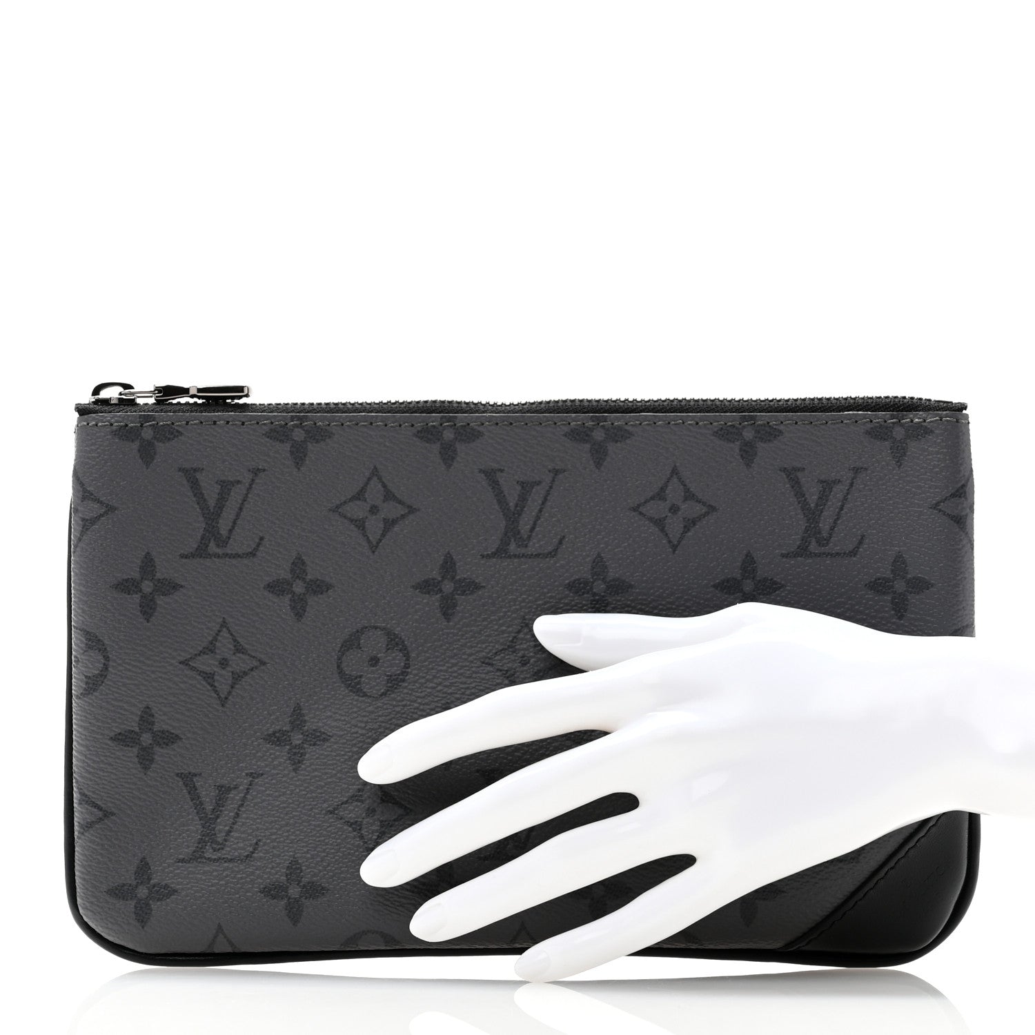 Louis Vuitton Reverse Monogram Eclipse Trio Messenger Small Pochette 2 of 7