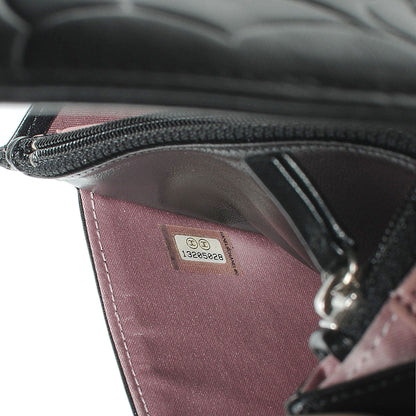 Chanel Lambskin Camelia Wallet on Chain Black 9 of 9