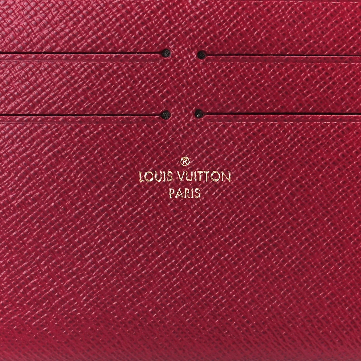 Monogram Pochette Felicie Chain Wallet Fuchsia