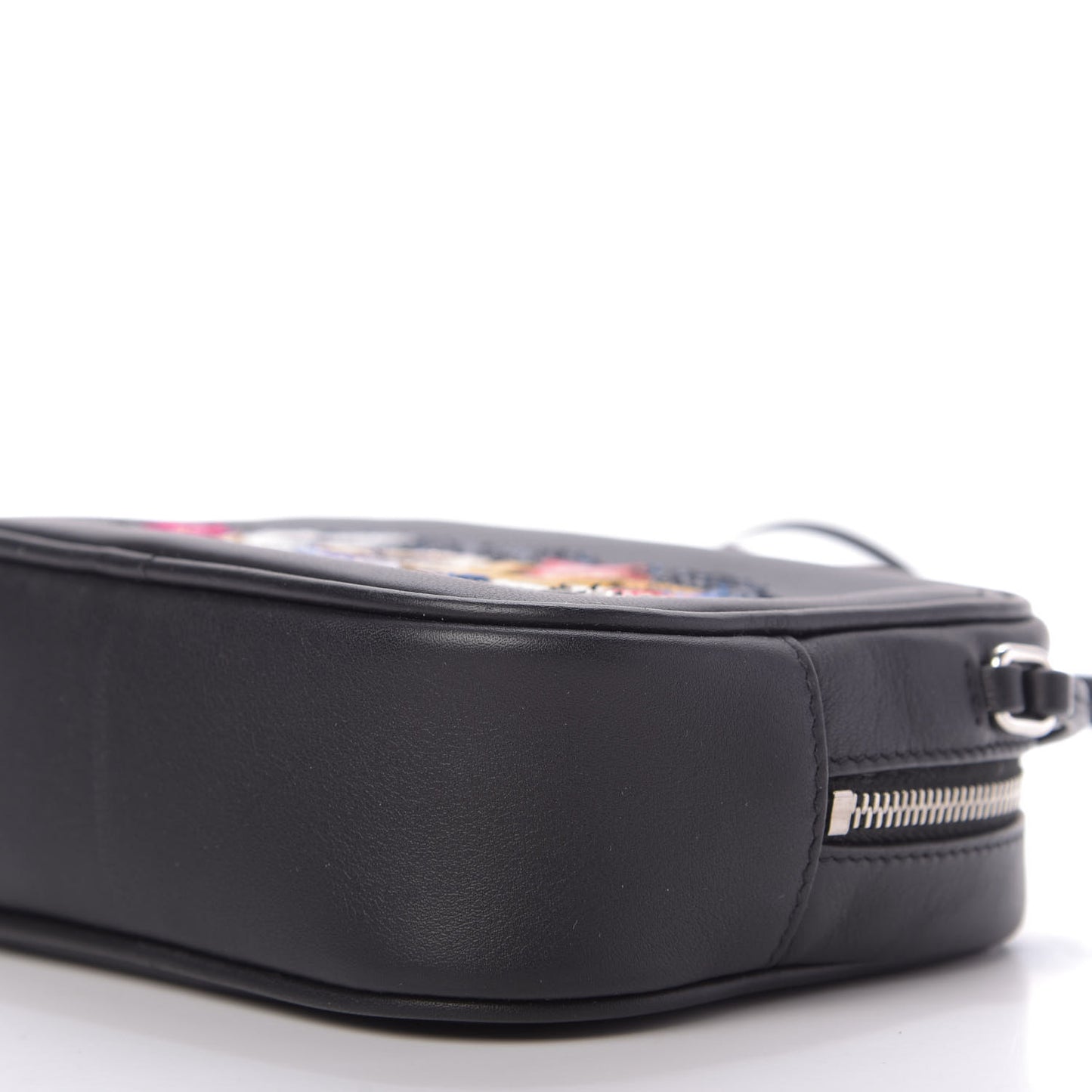 Calfskin Love Patchwork Blogger Bag Black