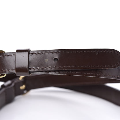 Louis Vuitton Calfskin Adjustable Speedy Bandouliere Shoulder Strap Brown 3 of 5