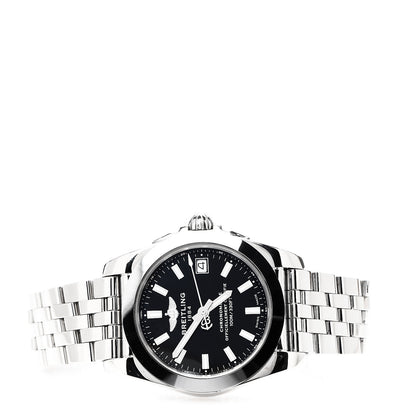 Breitling Stainless Steel 36mm Galactic SleekT Quartz Watch Black W74330 2 of 6