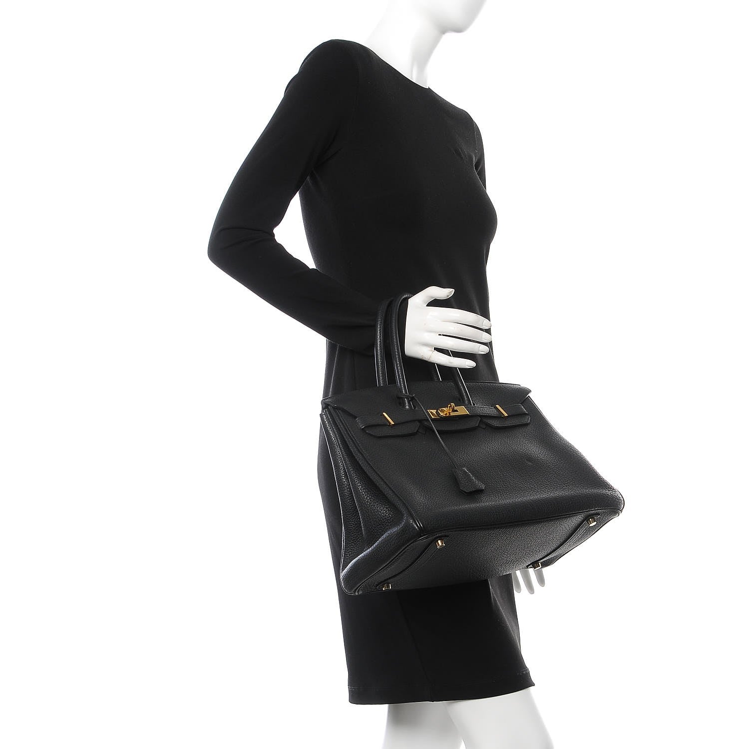 Hermes Fjord Birkin 35 Black 2 of 9