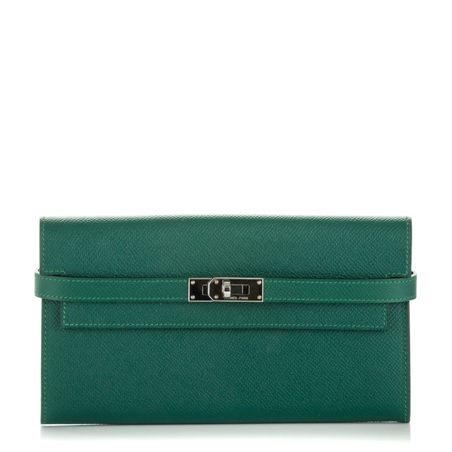 Epsom Kelly Longue Wallet Malachite