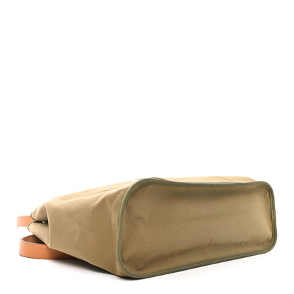 Hermes Toile Cabag 32 Vert Miliatire 4 of 9