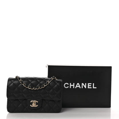Chanel Caviar Quilted Mini Rectangular Flap Black 10 of 10